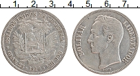 Продать Монеты Венесуэла 5 боливар 1929 Серебро
