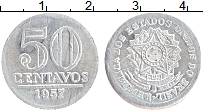 Продать Монеты Бразилия 50 сентаво 1957 Алюминий