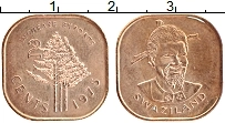 Продать Монеты Свазиленд 2 цента 1975 Бронза