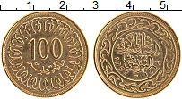 Продать Монеты Тунис 100 миллим 1996 Латунь