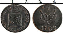 Продать Монеты Нидерландская Индия 1 дьюит 1806 Медь