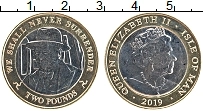 Продать Монеты Остров Мэн 2 фунта 2019 Биметалл