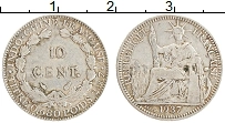 Продать Монеты Индокитай 10 центов 1937 Серебро