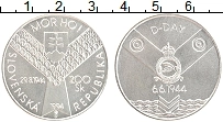 Продать Монеты Словакия 200 крон 1994 Серебро