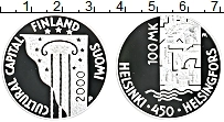 Продать Монеты Финляндия 100 марок 2000 Серебро