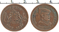 Продать Монеты Гвалиор 1/4 анны 1917 Медь
