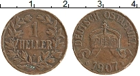 Продать Монеты Немецкая Африка 1 хеллер 1908 Медь