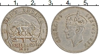 Продать Монеты Восточная Африка 1 шиллинг 1952 Серебро
