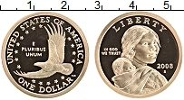 Продать Монеты США 1 доллар 2003 Медно-никель