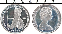 Продать Монеты Гибралтар 1 крона 1993 Медно-никель