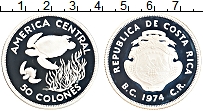 Продать Монеты Коста-Рика 50 колон 1974 Серебро