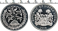 Продать Монеты Сьерра-Леоне 10 долларов 2008 Серебро