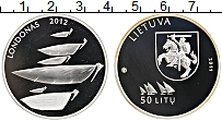 Продать Монеты Литва 50 лит 2011 Серебро