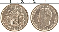 Продать Монеты Испания 100 песет 1984 Бронза