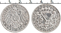 Продать Монеты Бремен 2 марки 1904 Серебро