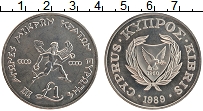 Продать Монеты Кипр 1 фунт 1989 Медно-никель