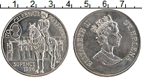 Продать Монеты Остров Святой Елены 50 пенсов 1996 Медно-никель