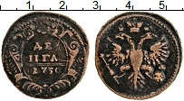 Продать Монеты 1727 – 1730 Петр II 1 деньга 1730 Медь