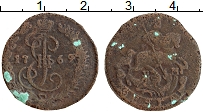 Продать Монеты 1762 – 1796 Екатерина II 1 деньга 1769 Медь