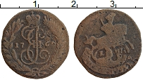 Продать Монеты 1762 – 1796 Екатерина II 1 полушка 1766 Медь