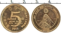 Продать Монеты Шри-Ланка 5 рупий 2006 