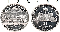 Продать Монеты Гаити 25 гурдес 1974 Серебро