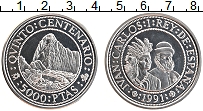 Продать Монеты Испания 5000 песет 1991 Серебро