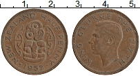 Продать Монеты Новая Зеландия 1/2 пенни 1952 Медь