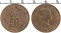 Продать Монеты Новая Зеландия 1/2 пенни 1957 Бронза