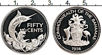 Продать Монеты Багамские острова 50 центов 1975 Серебро