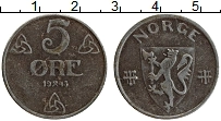 Продать Монеты Норвегия 5 эре 1943 Железо