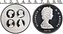 Продать Монеты Теркc и Кайкос 50 крон 1976 Серебро