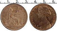 Продать Монеты Великобритания 1 пенни 1891 Бронза