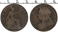 Продать Монеты Великобритания 1 пенни 1901 Бронза