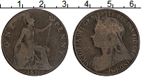Продать Монеты Великобритания 1 пенни 1901 Медь