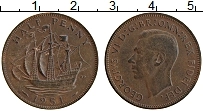 Продать Монеты Великобритания 1/2 пенни 1950 Бронза