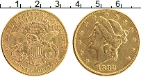 Продать Монеты США 20 долларов 1882 Золото