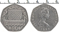 Продать Монеты Остров Мэн 50 пенсов 1980 Медно-никель