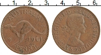 Продать Монеты Австралия 1 пенни 1964 Бронза