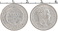 Продать Монеты Нидерландская Индия 1/4 гульдена 1834 Серебро