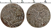 Продать Монеты Австрия 6 крейцеров 1804 Серебро