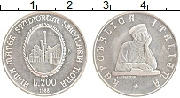 Продать Монеты Италия 200 лир 1988 Серебро