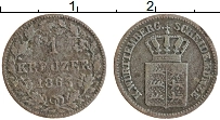 Продать Монеты Вюртемберг 1 крейцер 1867 Серебро