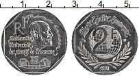 Продать Монеты Франция 2 франка 1998 Медно-никель