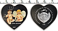 Продать Монеты Палау 5 долларов 2007 Серебро