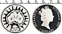 Продать Монеты Австралия 5 долларов 2000 Серебро