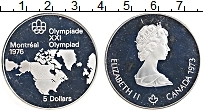 Продать Монеты Канада 5 долларов 1973 Серебро