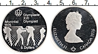 Продать Монеты Канада 5 долларов 1976 Серебро