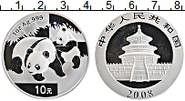 Продать Монеты Китай 10 юаней 2008 Серебро