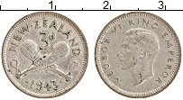 Продать Монеты Новая Зеландия 3 пенса 1943 Серебро